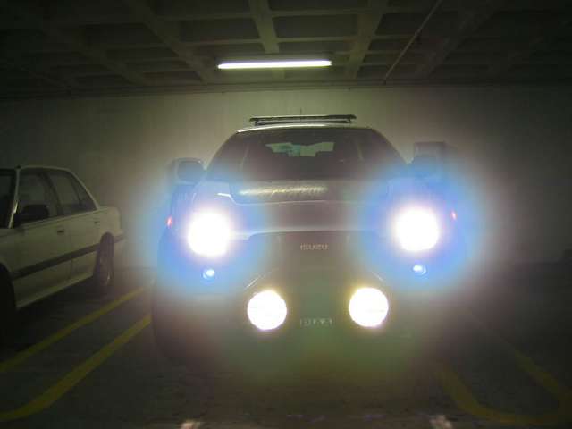 4 high beams