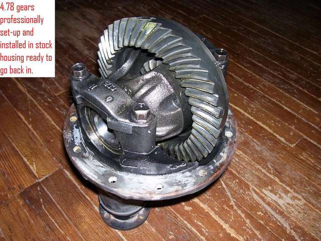 4.78 Rear LSD Diff install