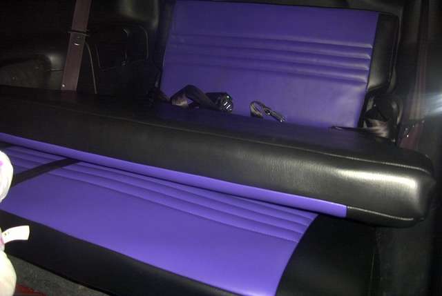 7 Passenger VX - Second row seat folded