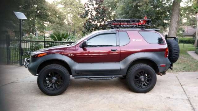 spare tire rack w/jerry can