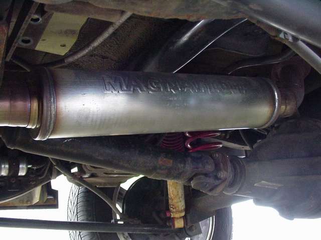 new stanless magnaflow