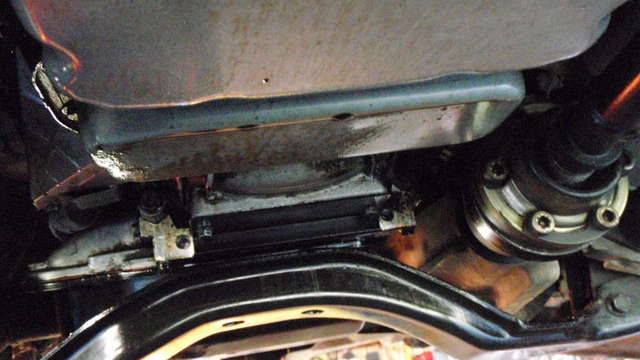 Lower oil pan gasket replacement.
