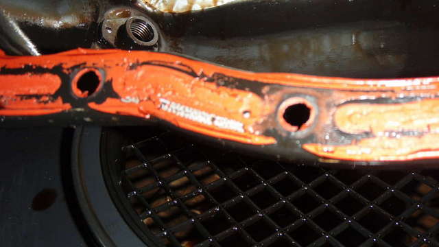 Lower oil pan gasket replacement.