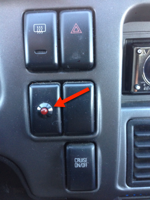 Red light on the dash
