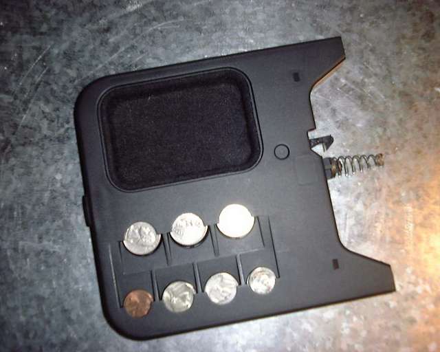 Ford Taurus coin holder