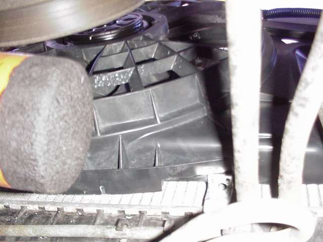 fan from bottom