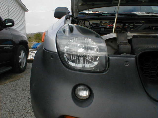 Headlights after refinishing