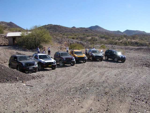 The gang at Glove Mine