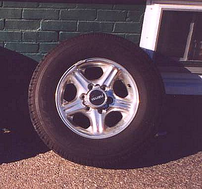 16 inch Stock rim and tires