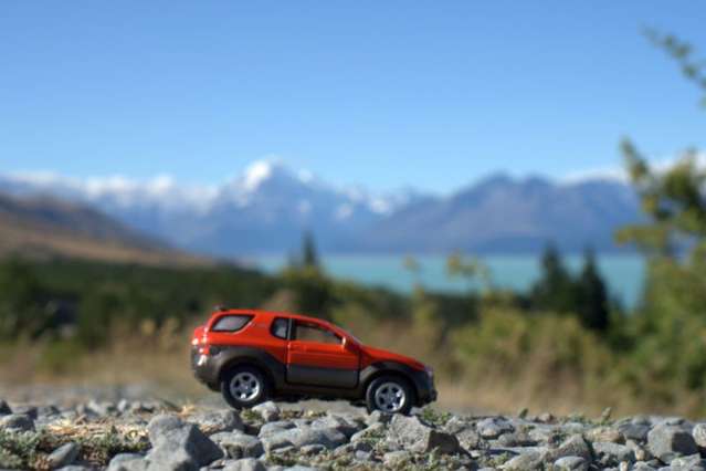 Trip across New Zealand