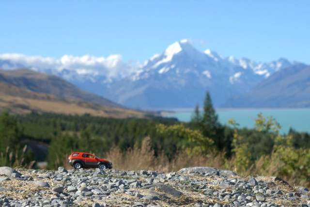 Trip across New Zealand