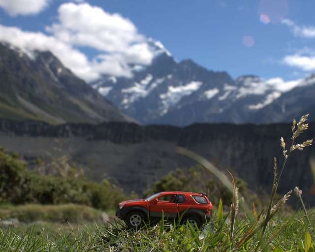 Trip across New Zealand