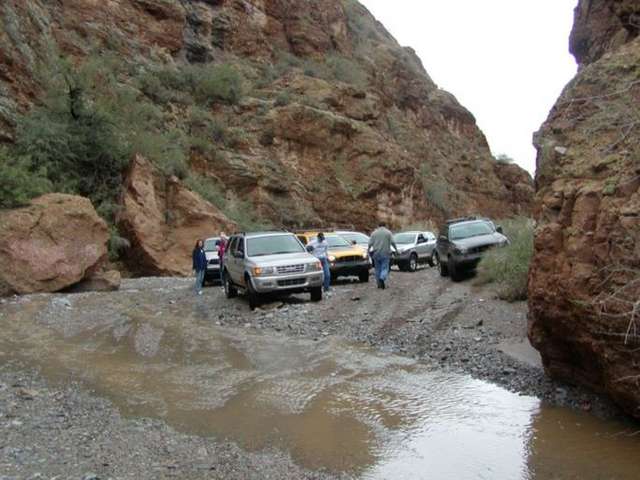 Tha gang in Box Canyon