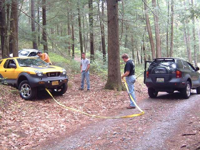 No less then a matching tow strap