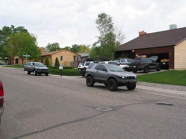 VX's lined up at the Moncha Home 4