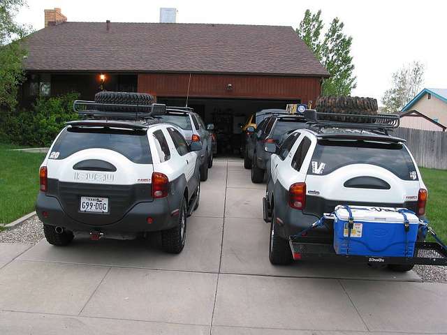 VX's lined up at the Moncha Home 5