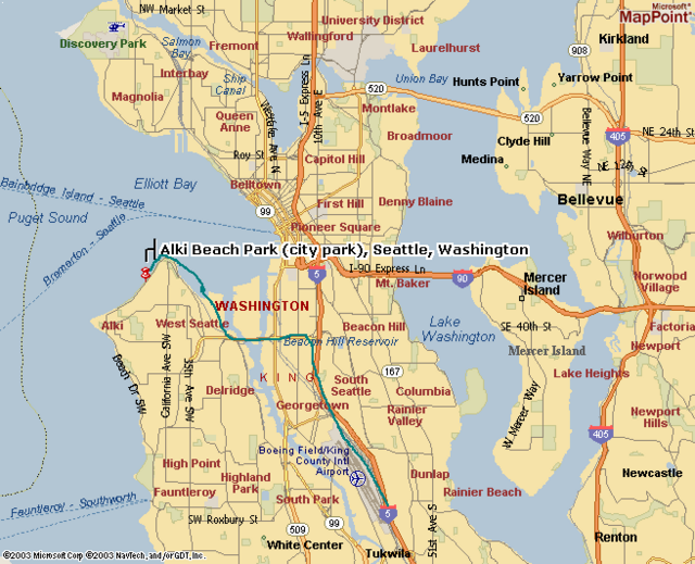 2003 Seattle Meet Map 1